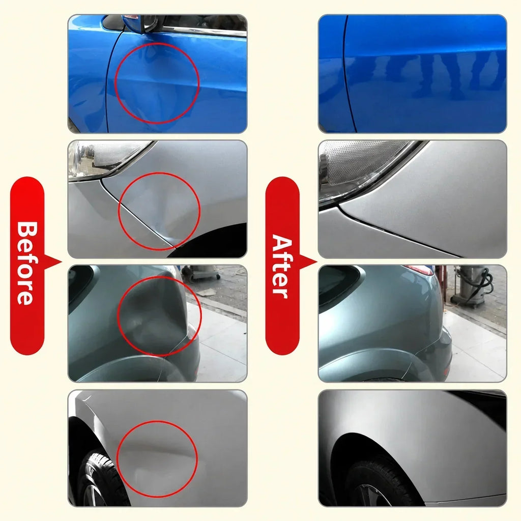 Dent Removal Tool Fine-Adjust Lever 18 Glue Tabs Paint-Safe