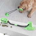 Dog Tug Toy Durable TPR Suction-Cup Teeth-Cleaning