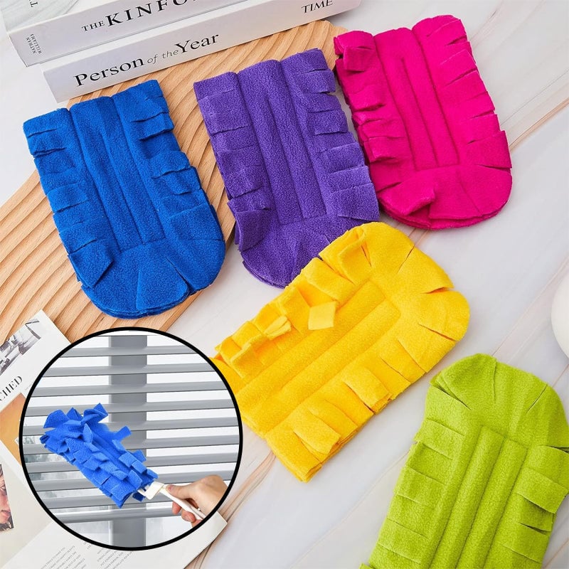 Duster Chenille Microfiber 360° Fringe Set of 5
