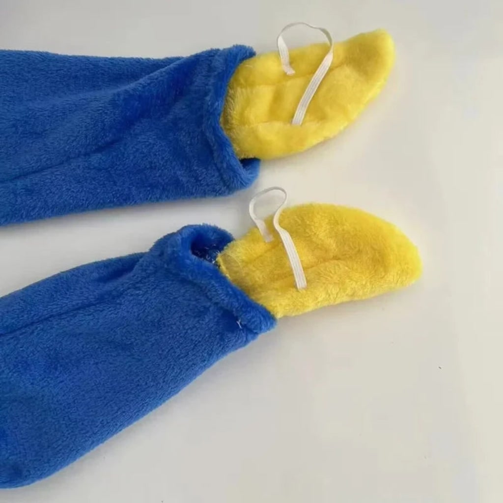 Riafu – Cozy Monster Jumpsuit | Plush Kids Costume with Hood for Halloween Fun