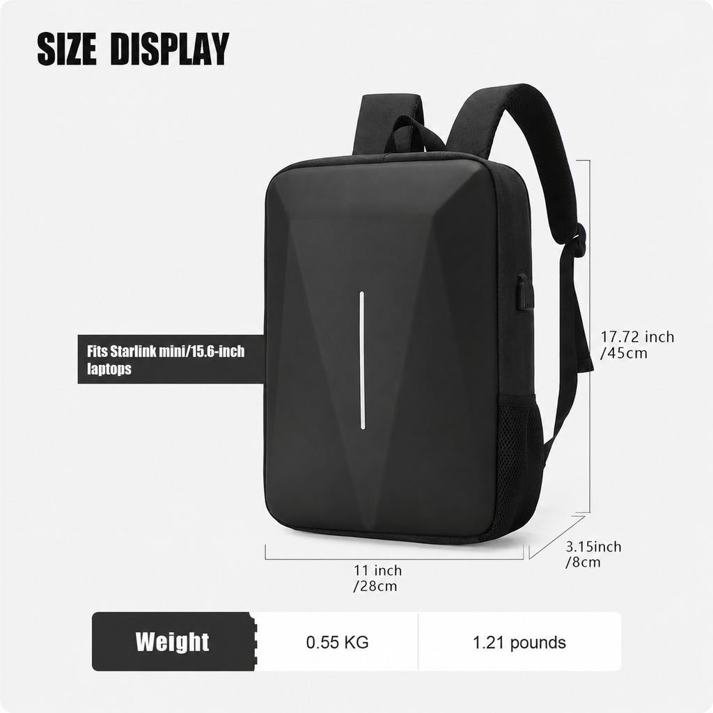 Starlink Mini Water-Resistant Travel Backpack - Dish & Accessories