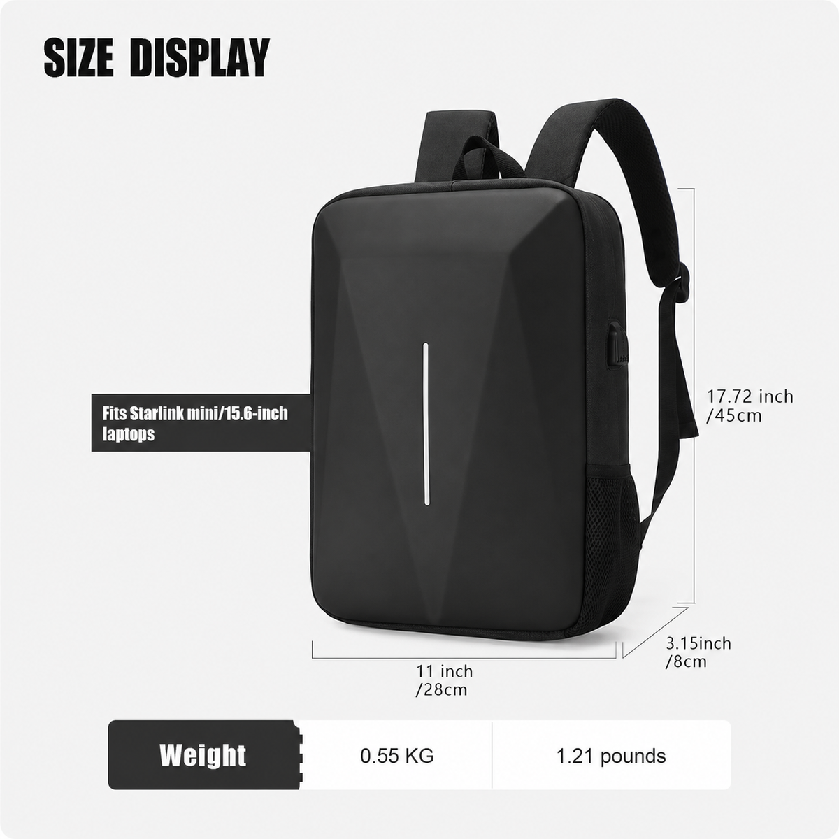 Starlink Mini Water-Resistant Travel Backpack - Dish & Accessories