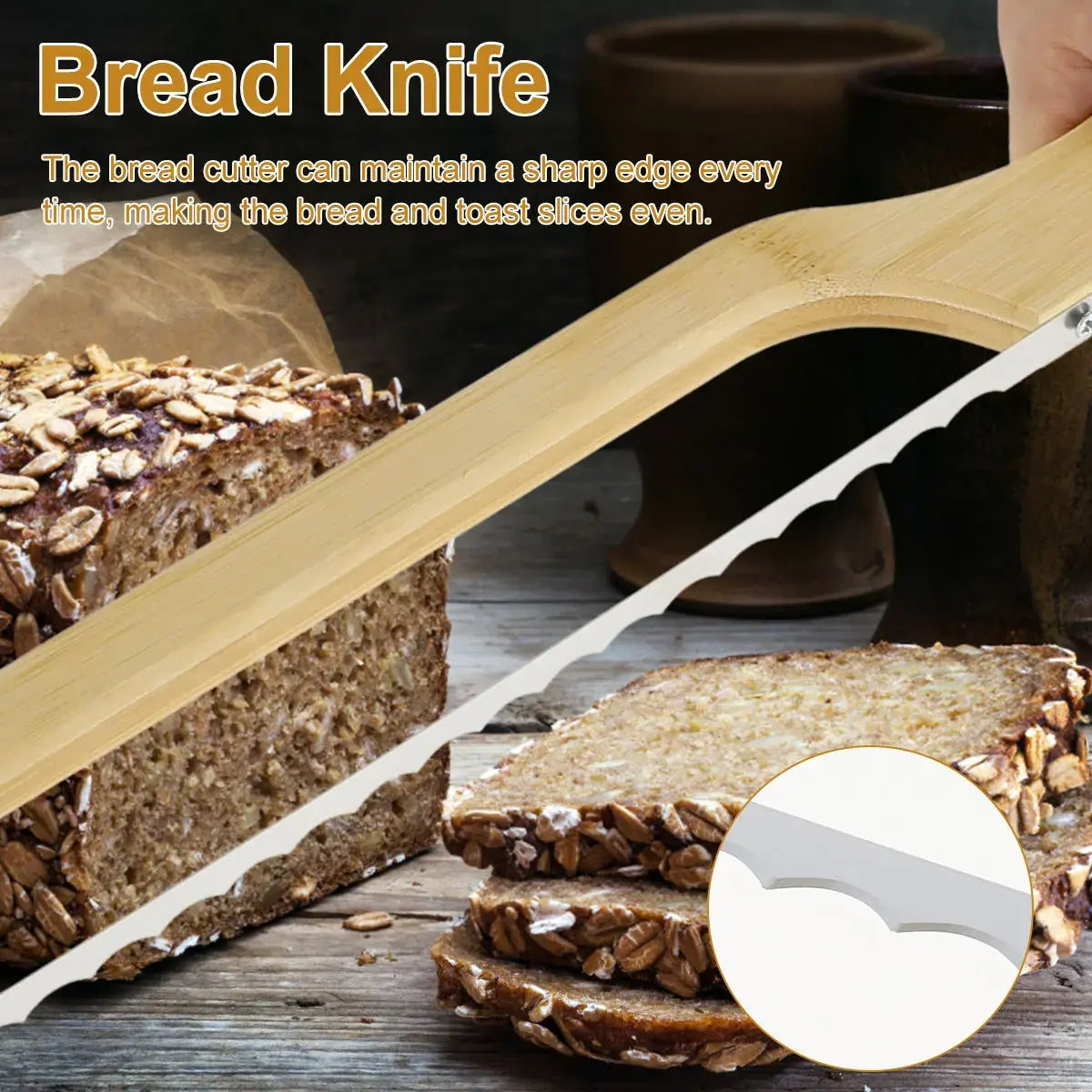 BowLift | Perfect Bread Knife For Effortless Slicing