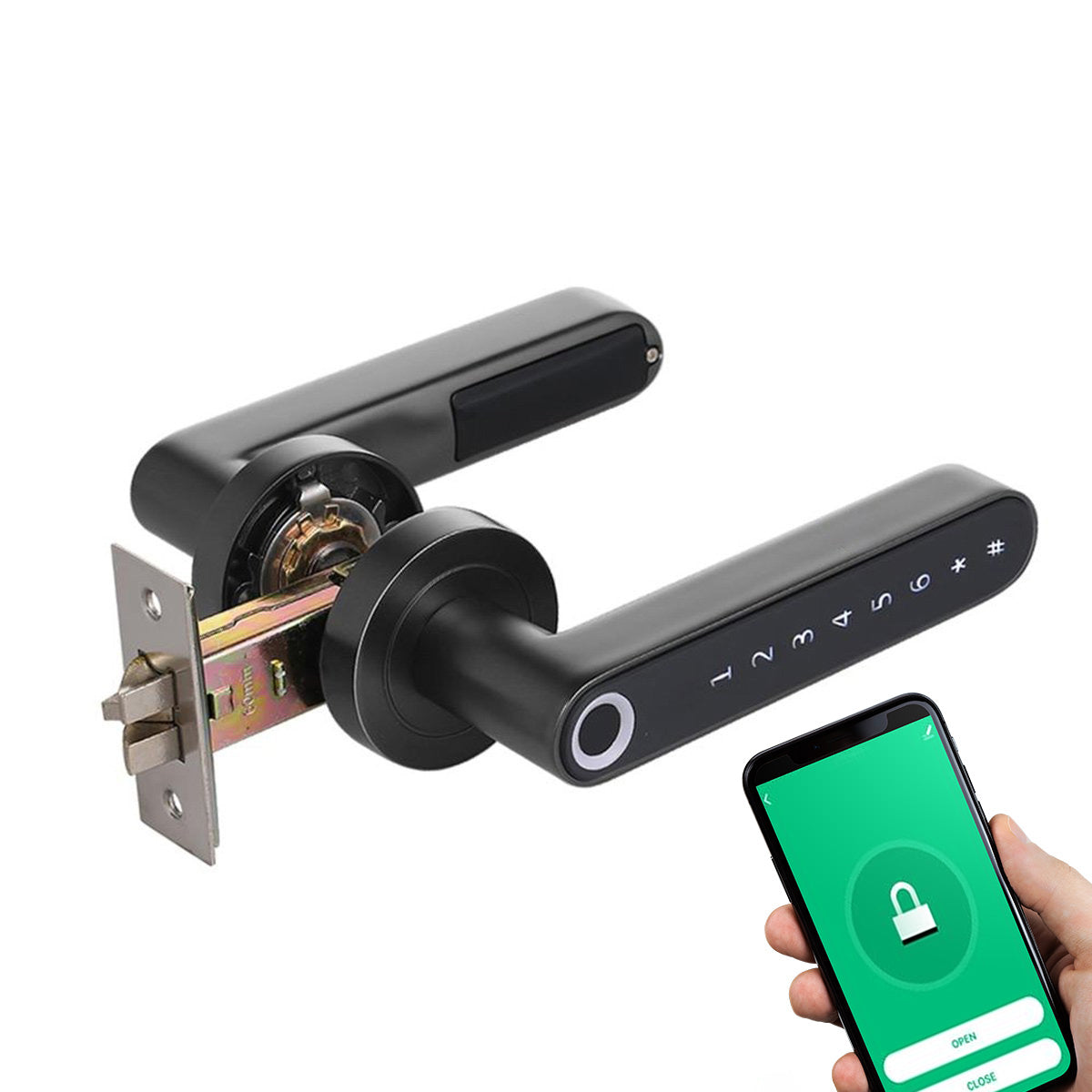 Riafu Fingerprint Smart Door Lock