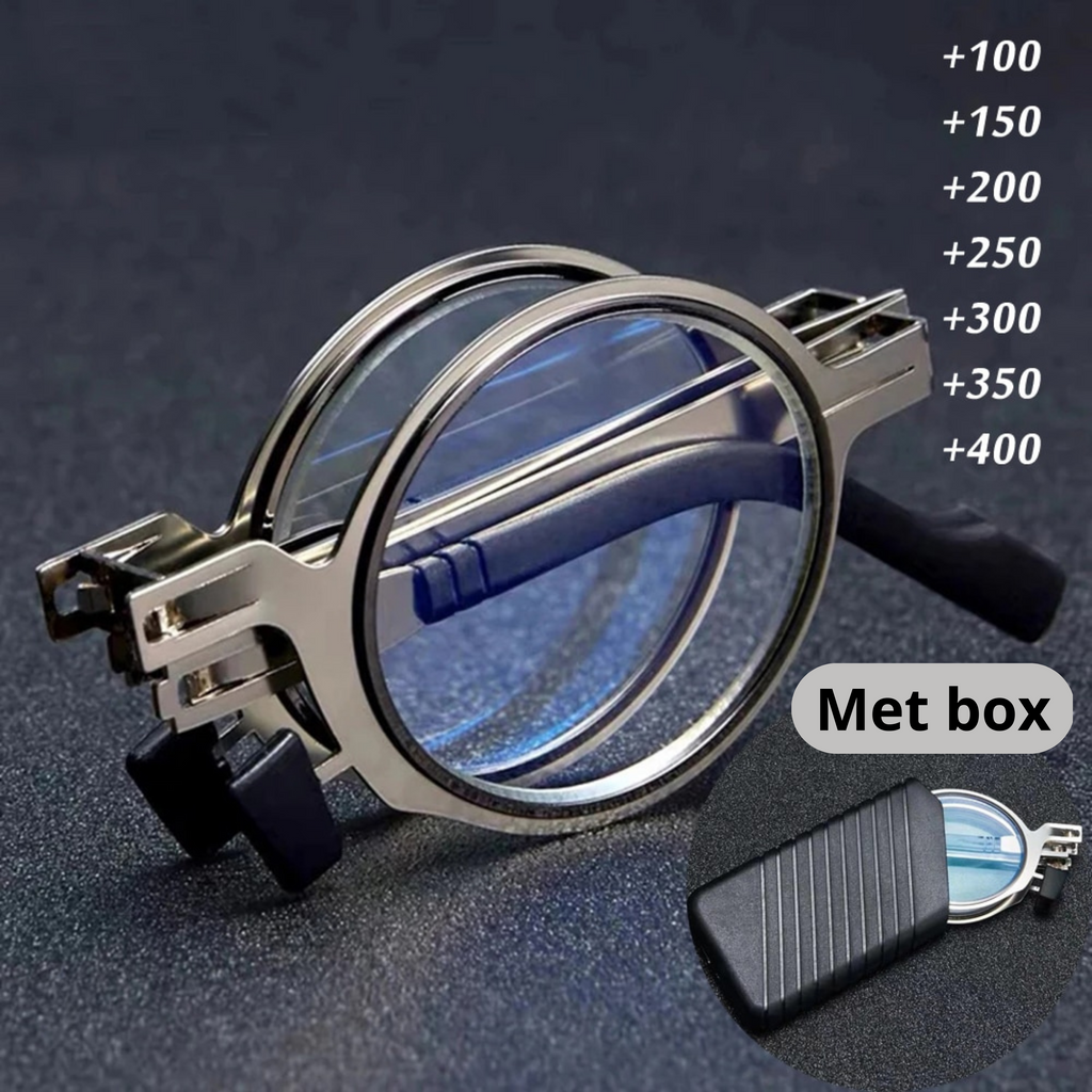 Compact Reading Glasses | Foldable Design with Blue Light Filter