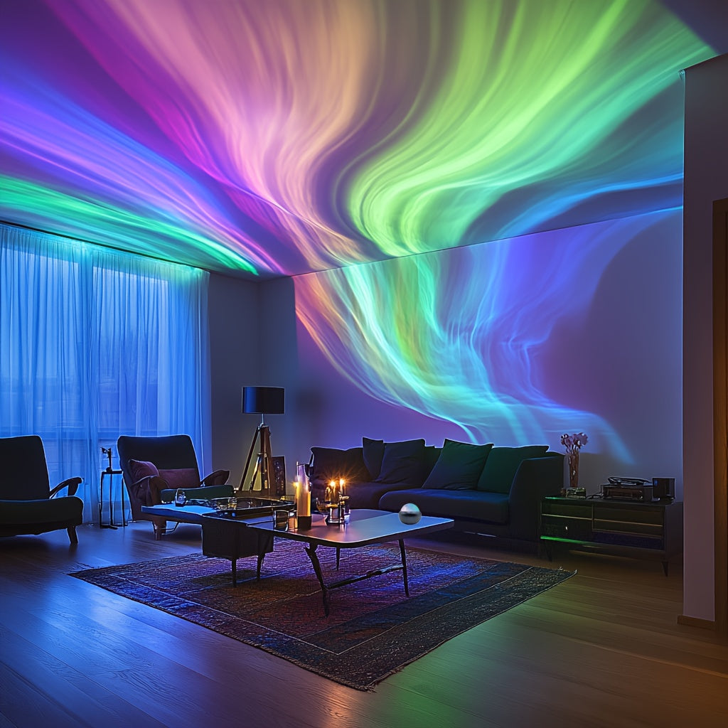 Celestial Glow Projector with Remote Control - USB Powered