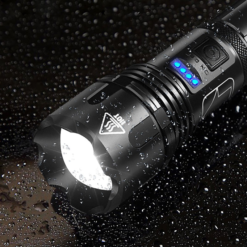 Military Grade Tactical Flashlight | Ultra-Bright 12000 Lumens Waterproof