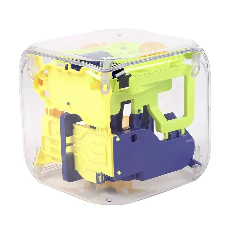 3D Maze Ball Transparent Shell Tilt Control 4 Levels