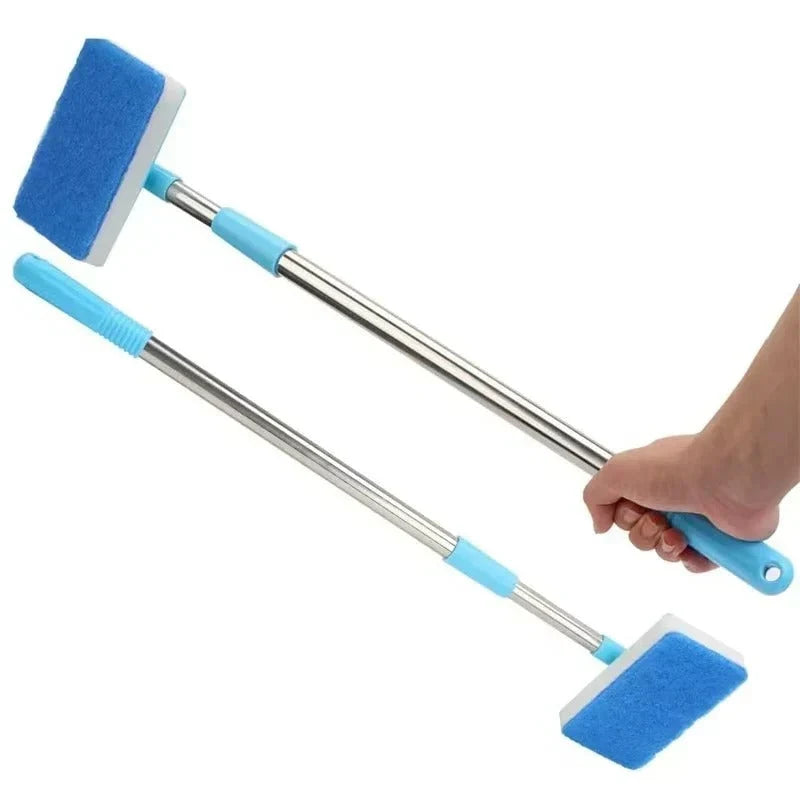 Aquarium Glass Cleaner Telescoping 22-37 Inch Rotating Head