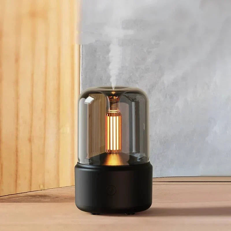 Aroma Diffuser Candlelight Night Light Auto Shut Off