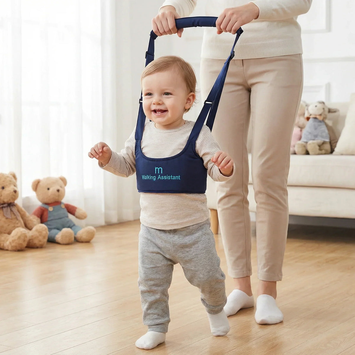 Baby Walking Harness Hands-Free Adjustable Chest Support