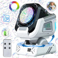 Bubble Machine Auto-Rotating USB Rechargeable RGB Lights