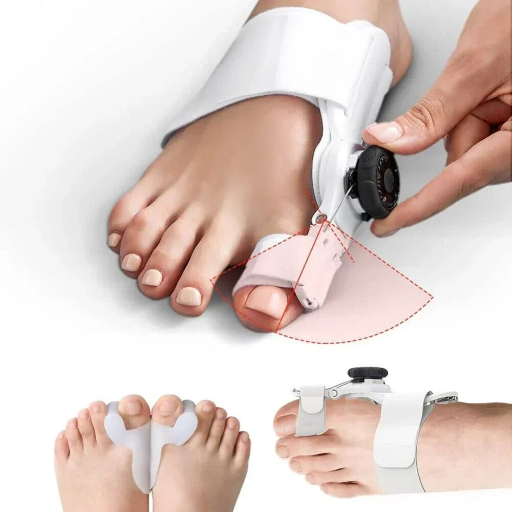 Bunion Corrector Adjustable Angle Knob & 180 Degree Rotation