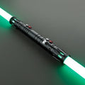 Double-Bladed LED Cosplay Saber with Chrome Hilt