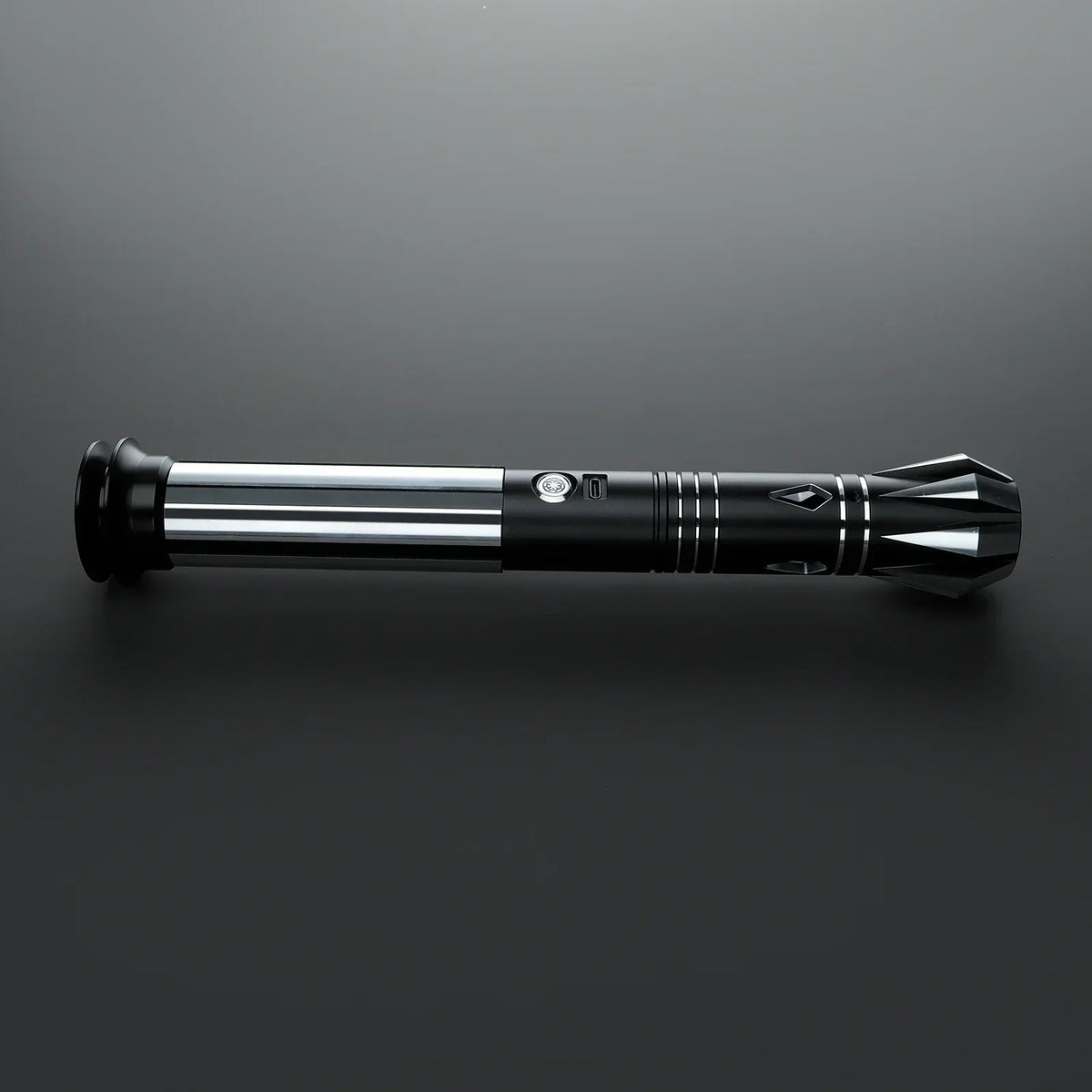 C018 LED Cosplay Saber with Black and Chrome Hilt