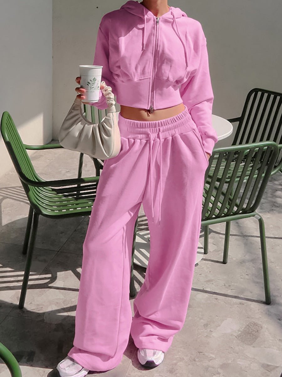 Riafu Women's Pink Tracksuit