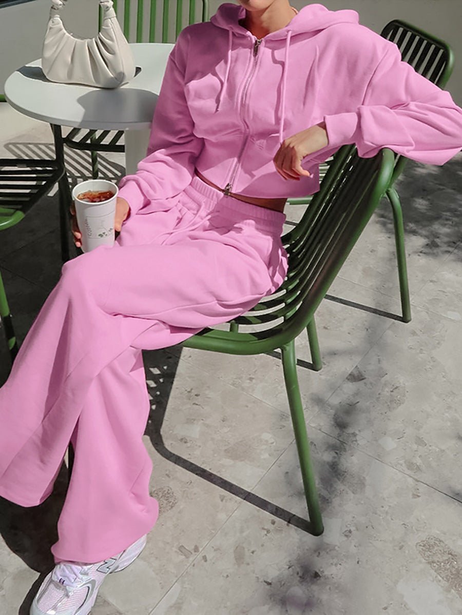 Riafu Women's Pink Tracksuit