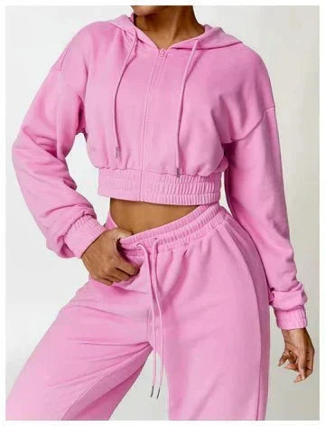 Riafu Women's Pink Tracksuit