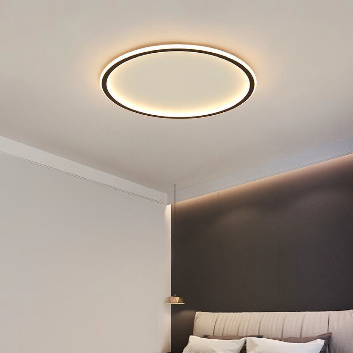 Modern Ceiling Light | Scandinavian Round LED Design