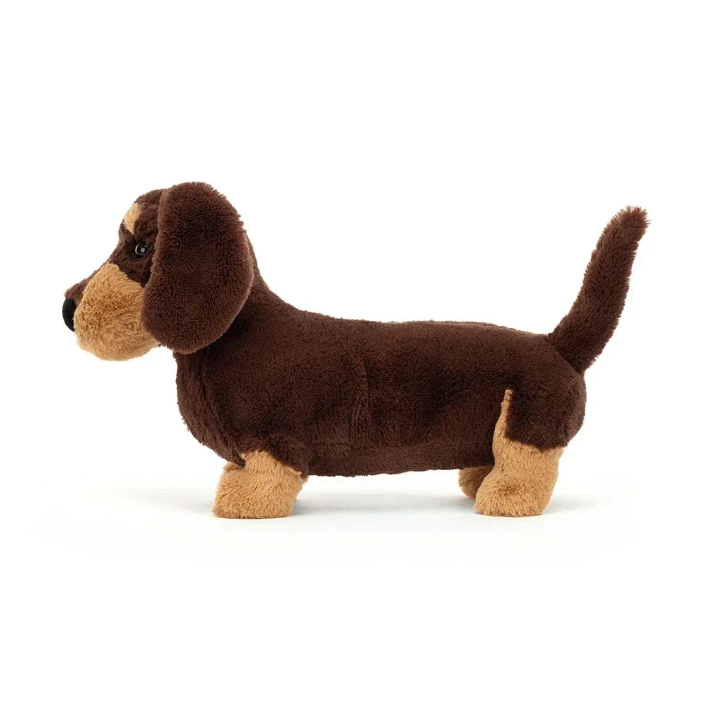 Sausage Dog Plush Toy, 19cm