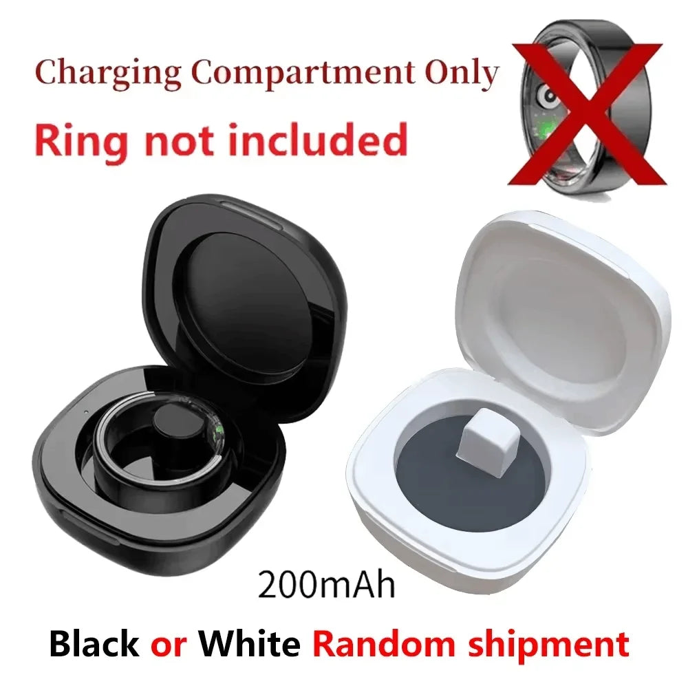 Fitness Tracker Smart Ring with Bluetooth 5.1 and Wellness Monitoring