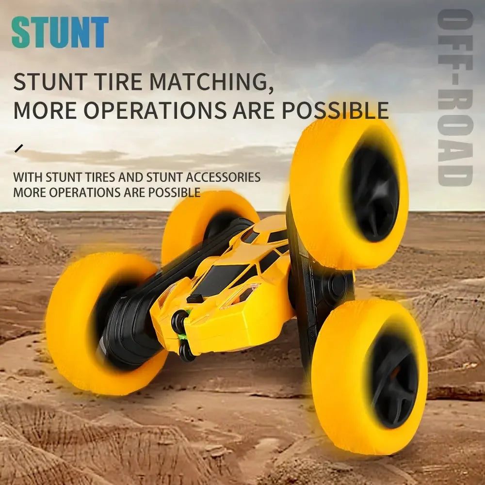 Double-Sided Remote Control Stunt Car
