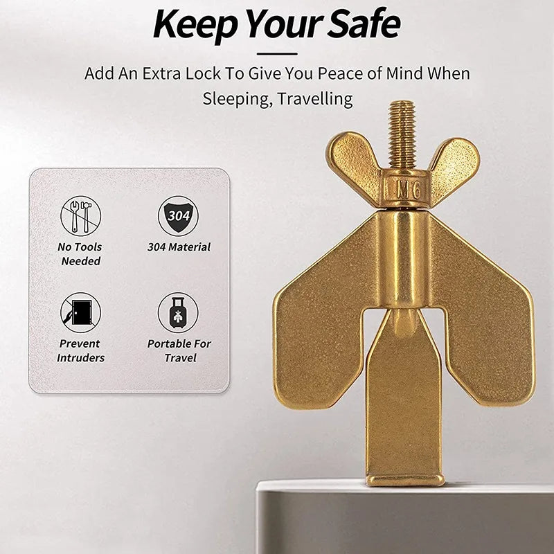 Riafu Portable Anti-Theft Door Lock