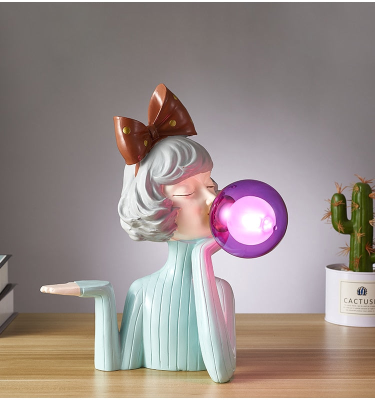 Riafu Bubble Girl Lamp