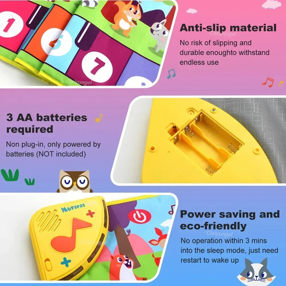Musical Piano Play Mat