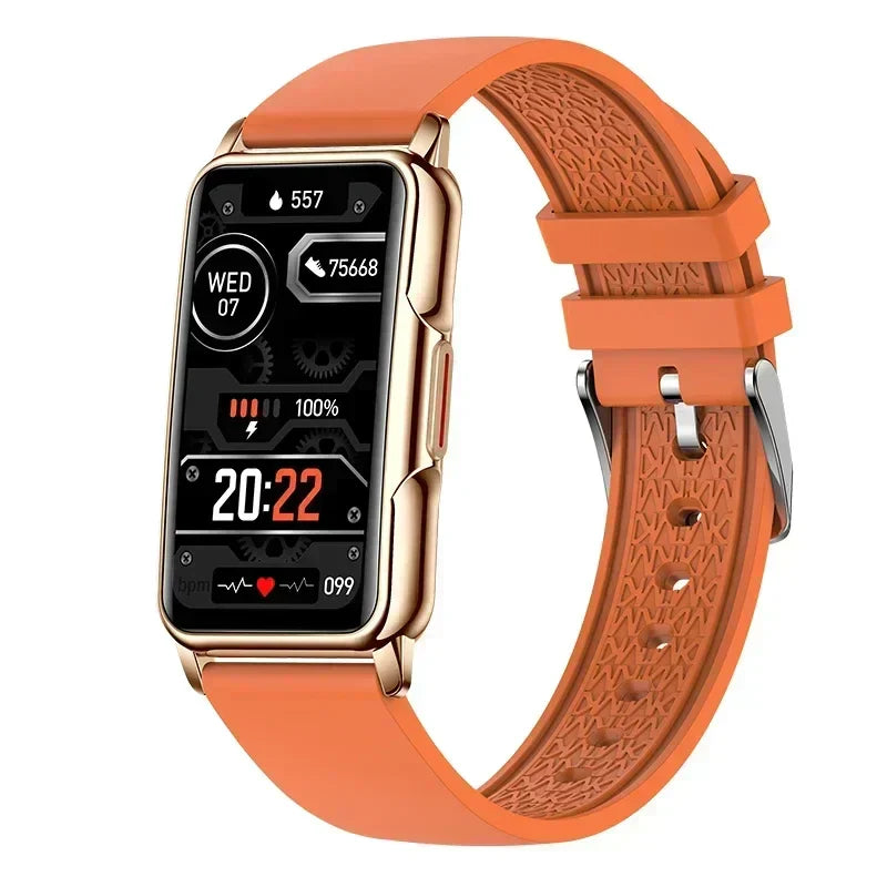 Riafu Smartwatch for Men & Women – Full Touch Fitness & Health Tracker