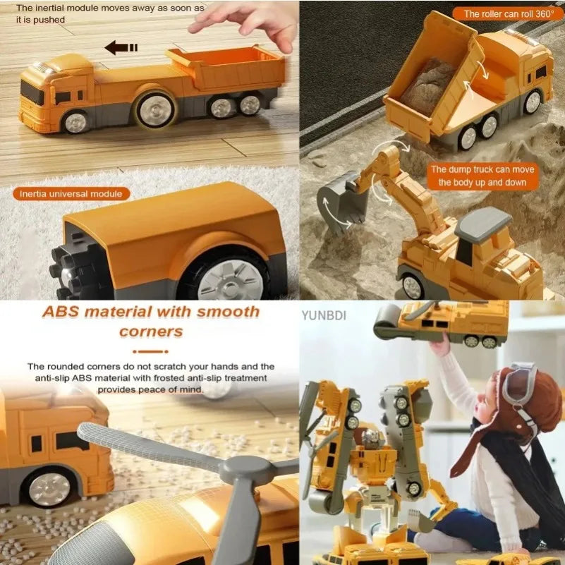 Magnetic Construction Vehicle Building Set