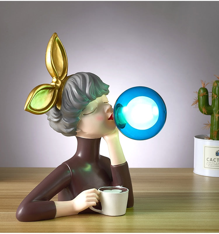 Riafu Bubble Girl Lamp