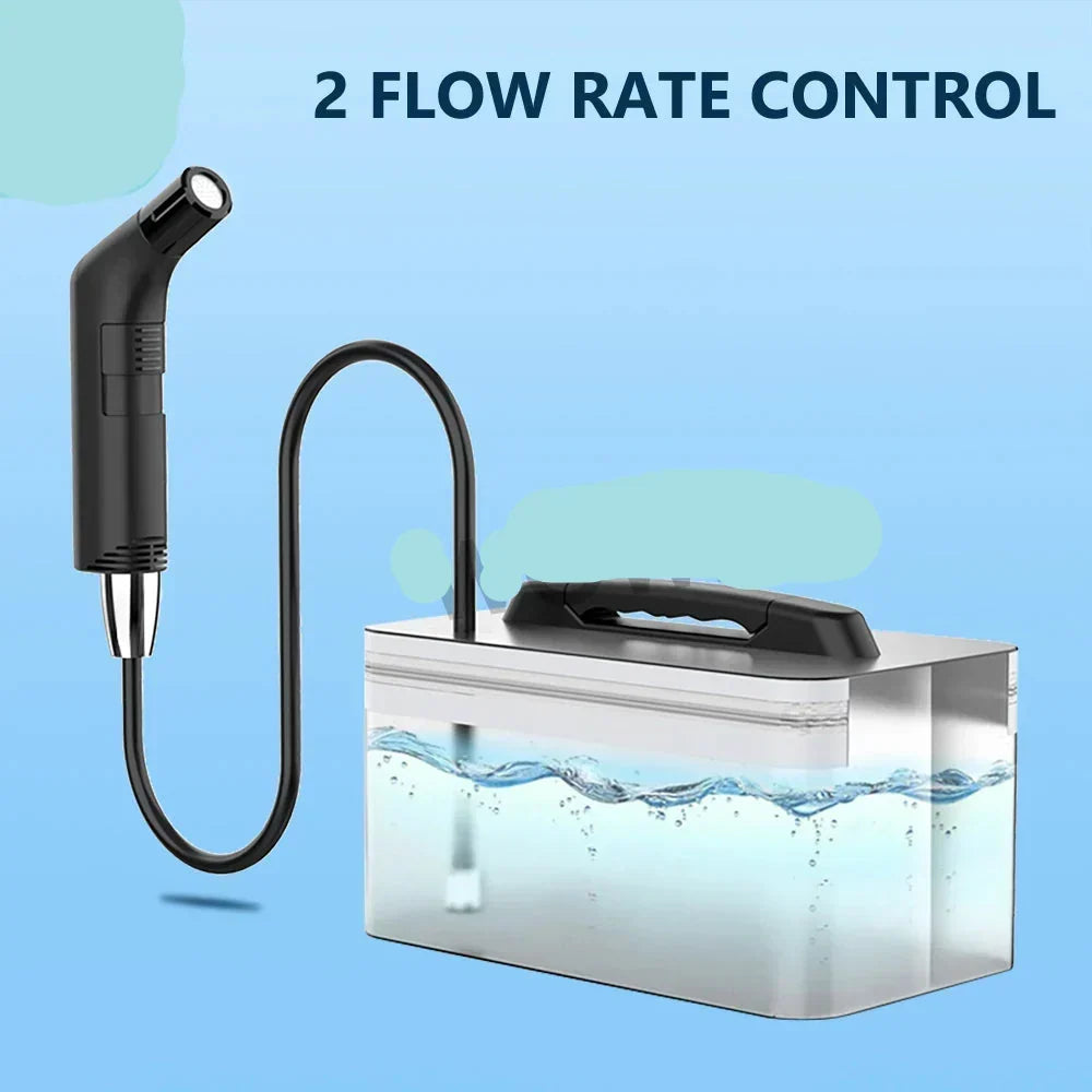 Portable Bidet Sprayer | 2.3L Rechargeable Travel Cleaner