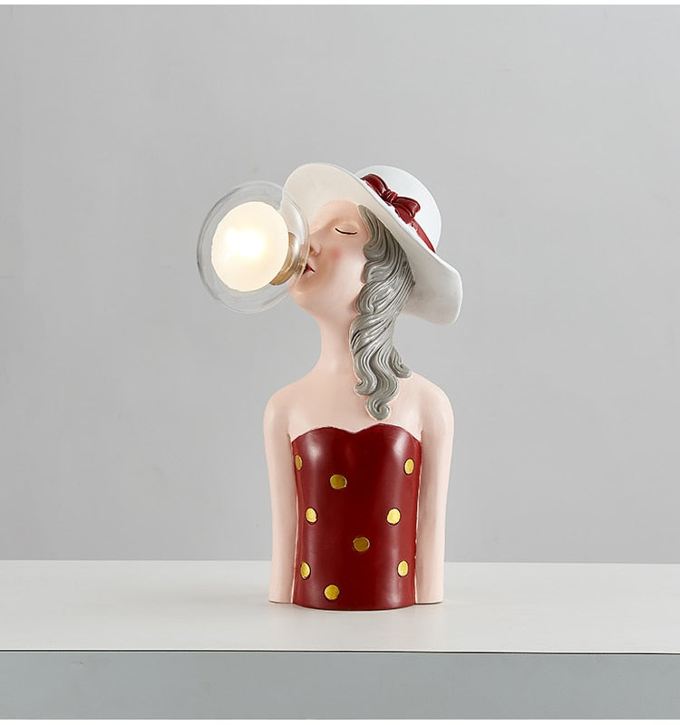 Riafu Bubble Girl Lamp