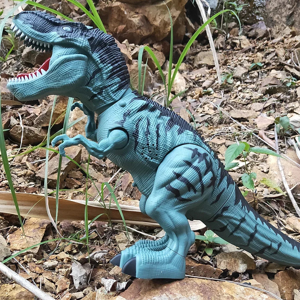 Walking Dinosaur Toy with Mist and Eggs