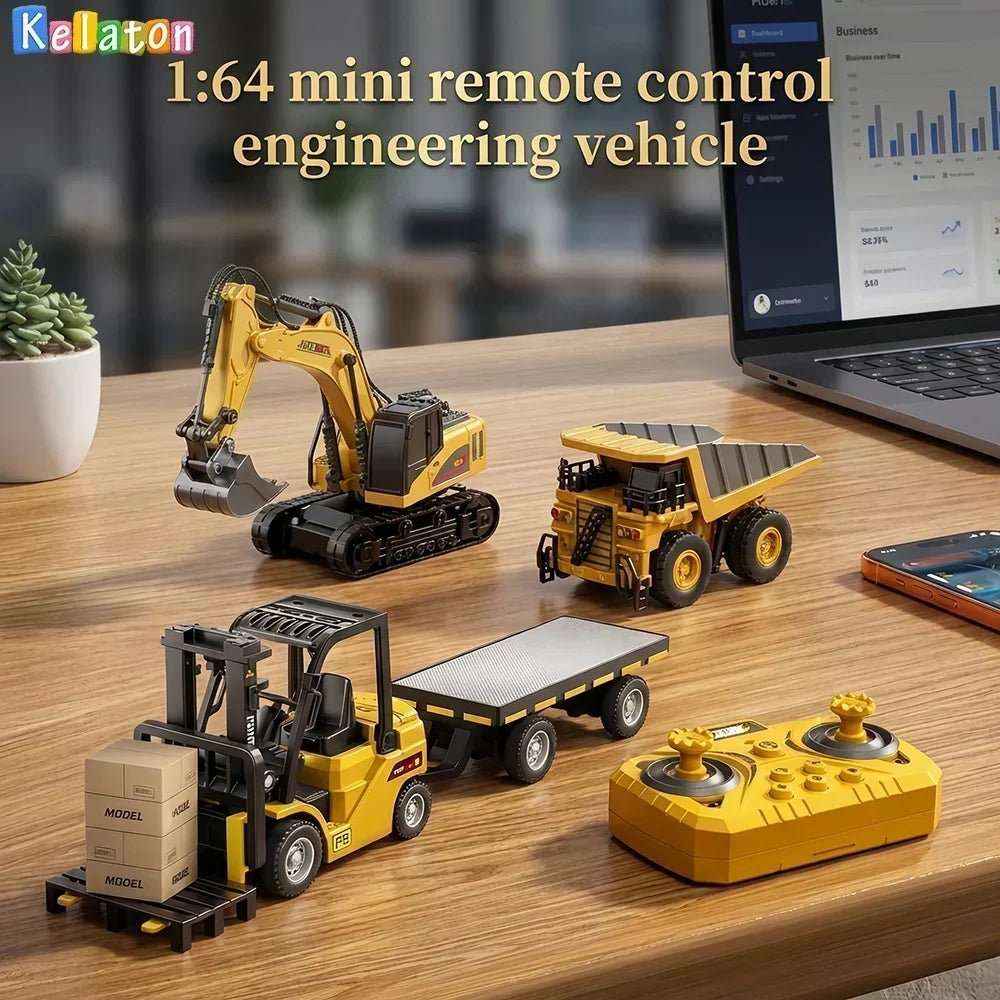 Mini Remote Control Construction Vehicles