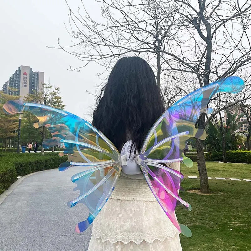 Riafu Electric Colorful Kids / Adults LED Fairy Wings Costume