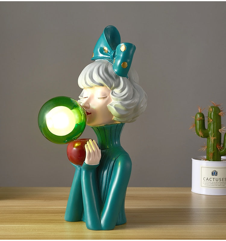Riafu Bubble Girl Lamp