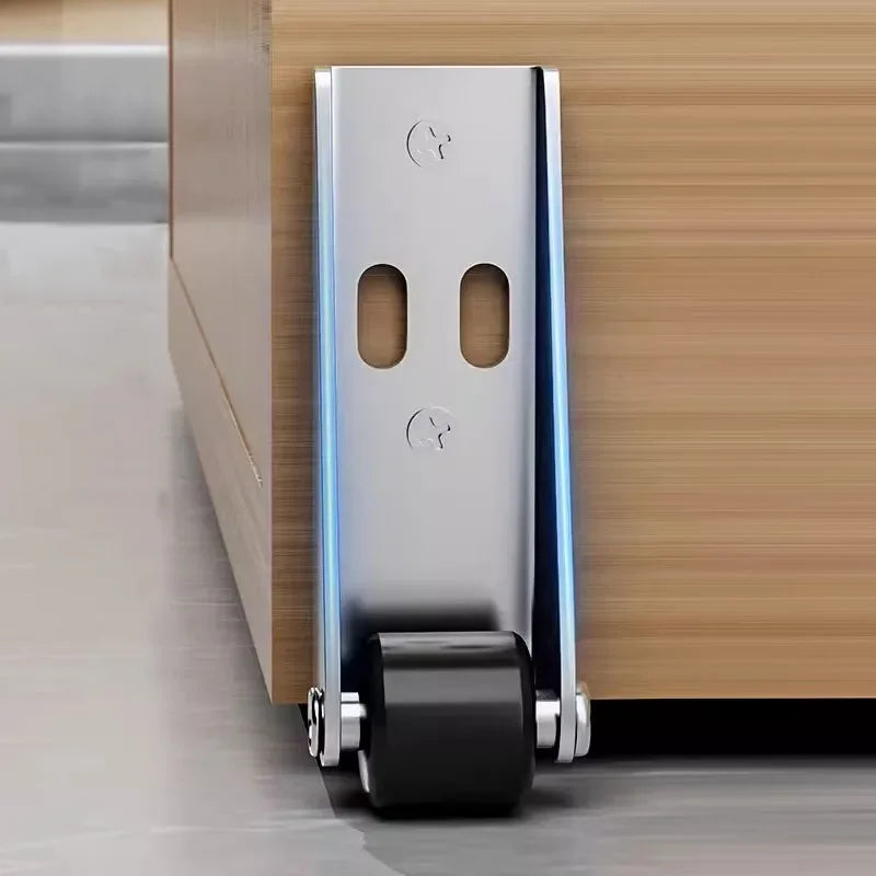 Furniture Moving Wheel | Heavy-Duty Steel Bracket With Nylon Casters
