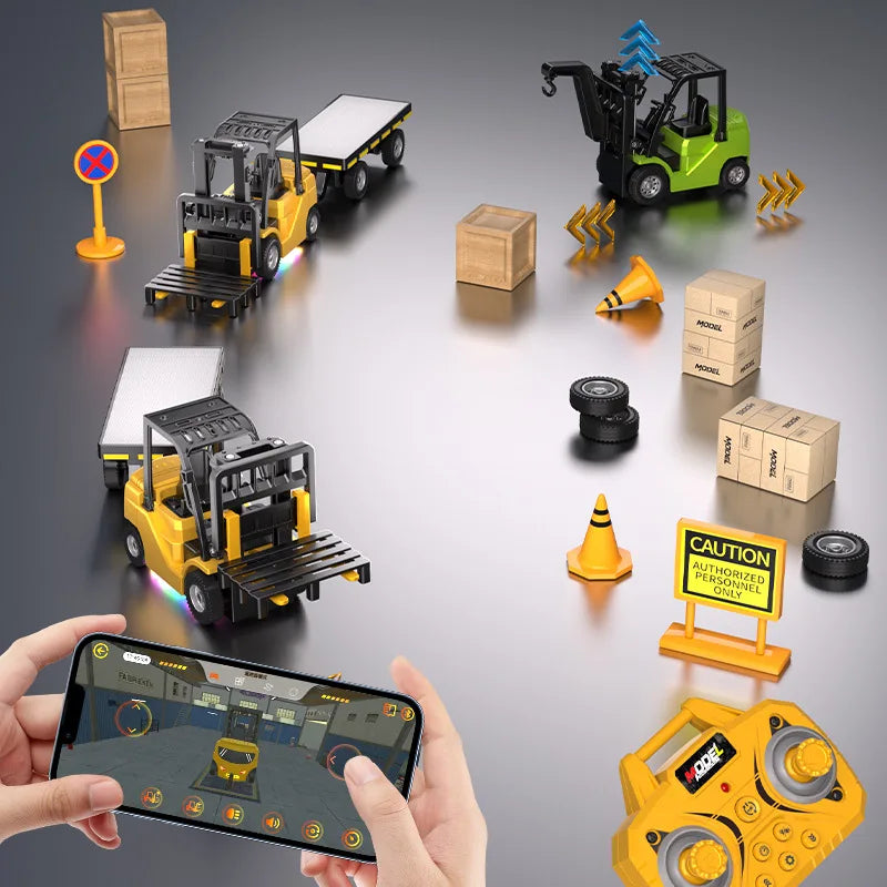 Mini Remote Control Construction Vehicles