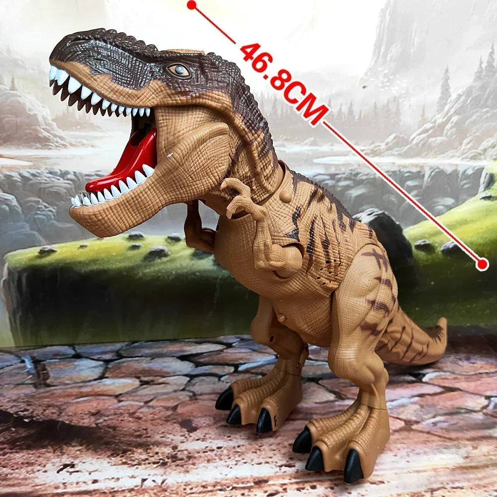 Walking Dinosaur Toy with Mist and Eggs