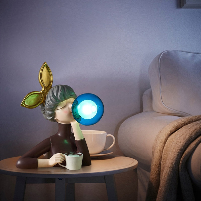 Riafu Bubble Girl Lamp