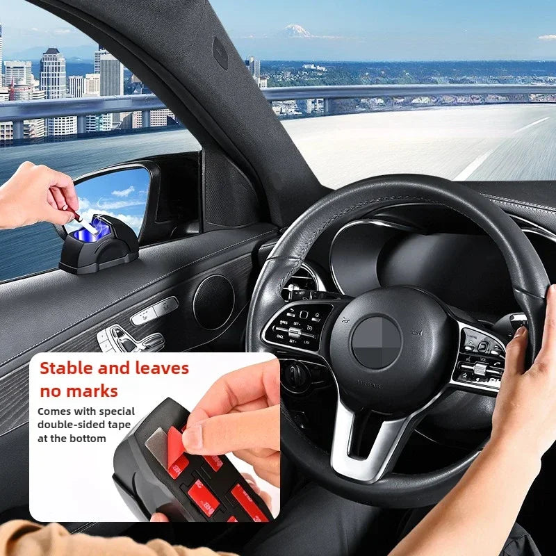 Windproof Car Ashtray | LED Illuminated With Door Mount Design