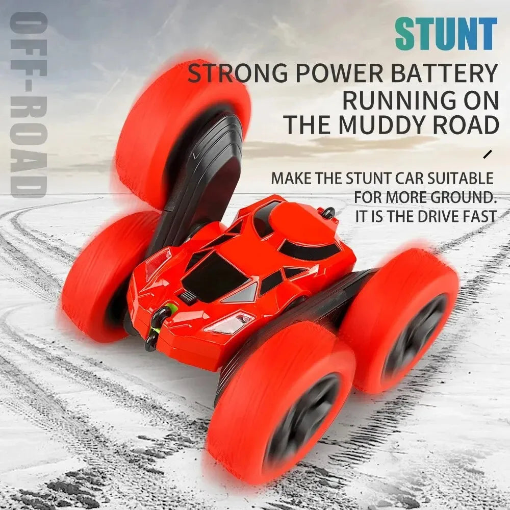Double-Sided Remote Control Stunt Car