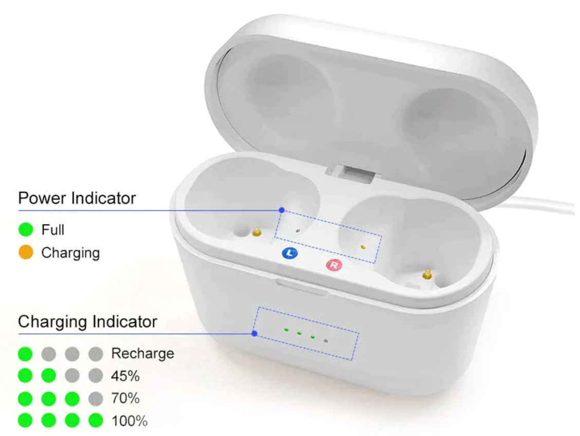 Riafu Affordable Hearing Aids – Best Budget Rechargeable In-Ear Digital for Adults