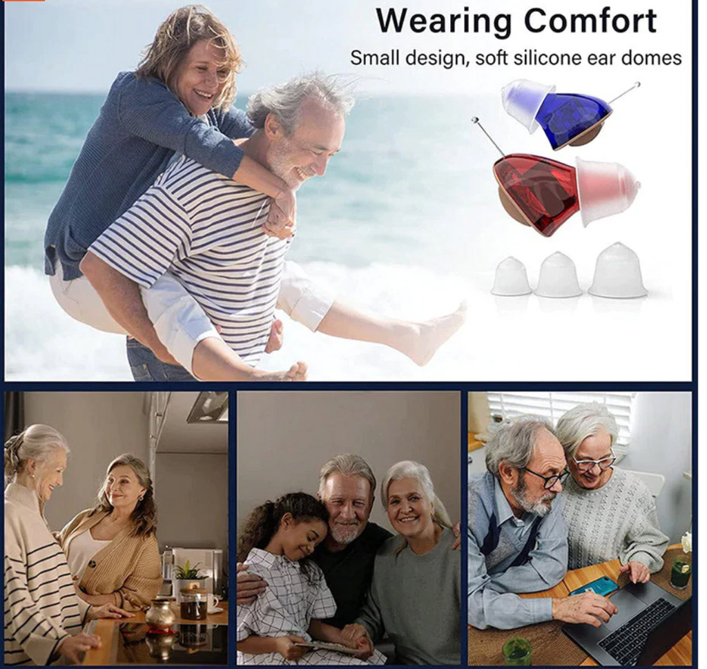 Riafu Affordable Hearing Aids – Best Budget Rechargeable In-Ear Digital for Adults