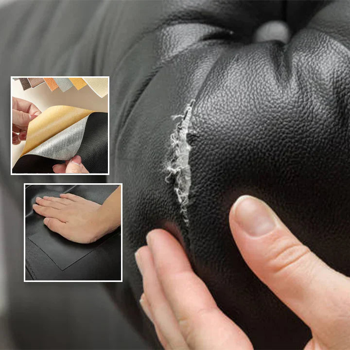 Riafu – Self-Adhesive Leather Patch | 50x138cm Durable Repair Solution for Quick Fixes