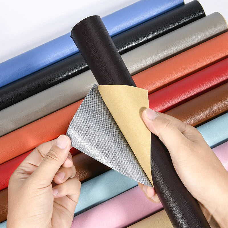Riafu – Self-Adhesive Leather Patch | 50x138cm Durable Repair Solution for Quick Fixes