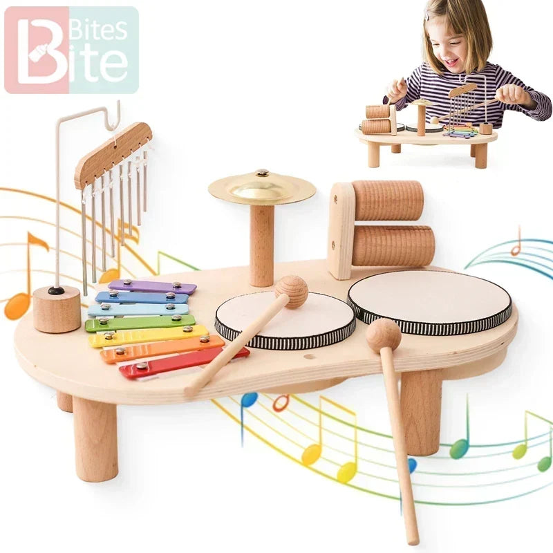 Wooden Musical Activity Table