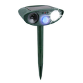 Riafu Solar Powered Ultrasonic Rabbit Repeller – Humane Garden Protection with Flashing Light
